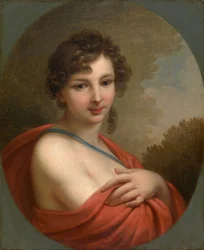 Portræt af Elena Naryshkina 17851855, 1800