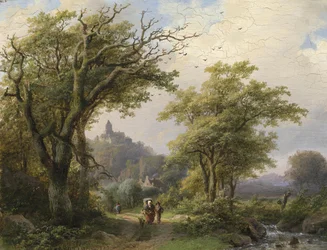 Vandrere ved åen