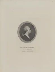 Portræt af komponisten Joseph Schuster 1748-1812, 1811.