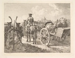 En russisk mobilsmedje, 1815.
