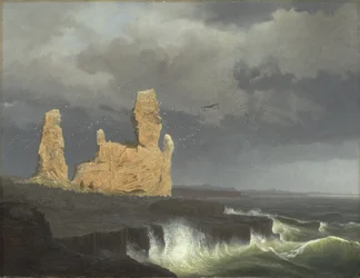 Den islandske kyst, 1889