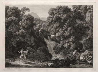 Heroic Landscape: The Satyr and the Nymph, 1799.