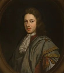 Portræt af Sir John Bridgeman, 3. Bart (1667-1747), ca. 1680-1711 (olie på panel)
