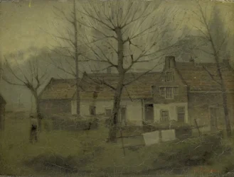 Huse i en landsby