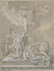 Allegori over kristne dyder, 1746.