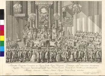 Kroningen af kejser Leopold II til konge af Ungarn i Bratislava den 15. november 1790