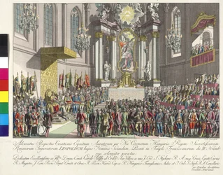 Kroningen af kejser Leopold II til konge af Ungarn i Bratislava den 15. november 1790