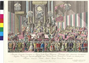 Kroningen af kejser Leopold 2. til konge af Ungarn i Bratislava den 15. november 1790