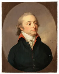 Portræt af Friedrich Karl Ludwig, hertug af Schleswig-Holstein-Sonderburg-Beck 1757-1816, 1800