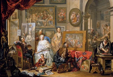 Malerens atelier
