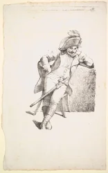 Den tankevækkende kaptajn, 1822.