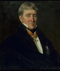 Portræt af Franz Gerhard Wegeler 1765-1848, 1839.