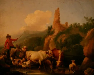 Johann Heinrich Roos - Komfur