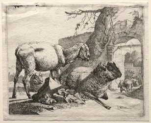 Muleteren under porten