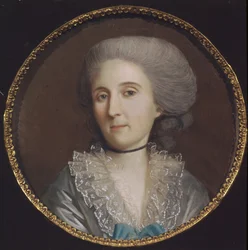 Portræt af prinsesserne Natalya Vladimirovna Saltykova 1737-1812, 1784