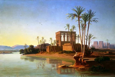 Philae, ca. 1860 (olie på lærred)