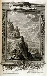 Aron og Hur støtter Moses