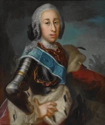 Clement Francois De Paule, prins af BAVIERE - Clement Frans af Bayern (1722-1770) - Johann Jonas Michael (ca. 1715-1791). olie på lærred