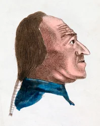 Ansigtsegenskaberne for en hurtig tempereret person, 1808