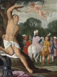 Den hellige Sebastians martyrium
