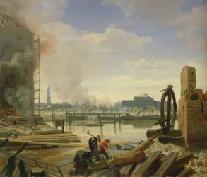 Hamburg efter branden 1842, 1842