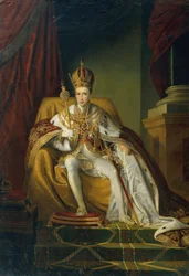Kejser Ferdinand 1. i kroningsornat