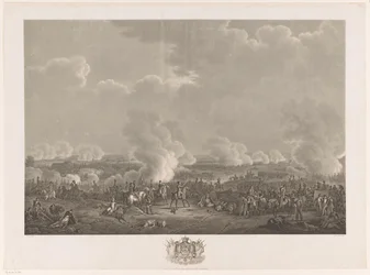 Slaget ved Waterloo, 1815 Tolv plader med ankomsten og indvielsen af ​​William I i Bruxelles og kampene ved Quatre-Bras og Waterloo i 1815 (serietitel)