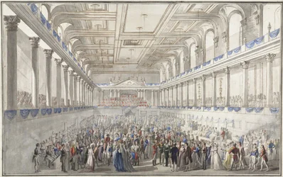 Redoute paré under Wienerkongressen den 9. oktober 1814, ca. 1815