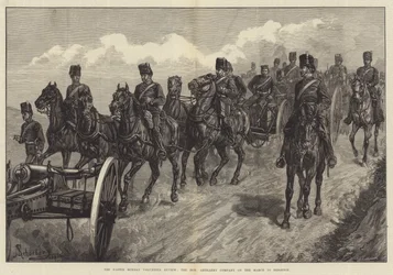 The Easter Monday Volunteer Review, the Honorable Artillery Company på marts til Brighton