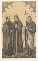 Sankt Paul, Simon og Filip Værker fra Boisserée-brødrenes samling (serietitel) Galerie des Frères Boisserée (serietitel)