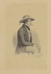 Portræt af Jean Henri de Laat de Kanter