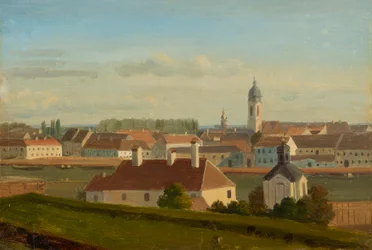 Udsigt over Donau-kanalen til Leopoldstadt