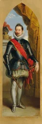 Kejser Ferdinand II stående