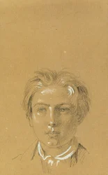 hovedet på en dreng