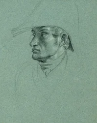 Hovedstudie for "kejser Franz