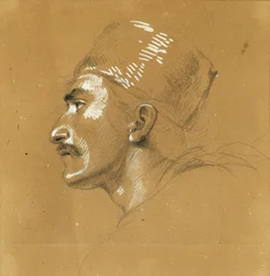 Portrætstudie om "Nikolaus Zrinys fiasko foran Szigeth-fæstningen"