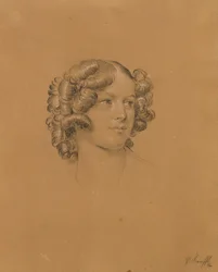 Portrætstudie om "Entry after the Peace of Paris"