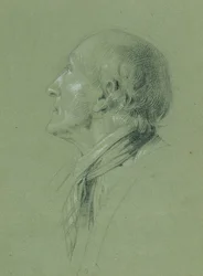 Portrætstudie til "Landwehr-mandens hjemkomst" (1817)