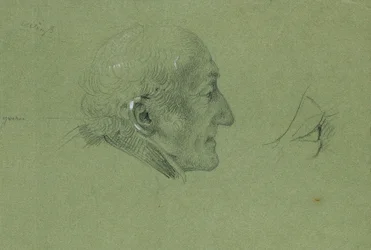 Portrætstudie til "Landwehr-mandens hjemkomst" (1820)