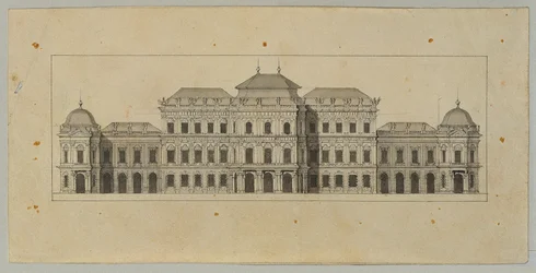 Studie til Upper Belvedere