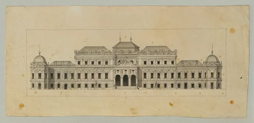 Studie til Upper Belvedere