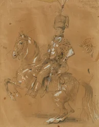 Theodor Aron de Bistra til hest