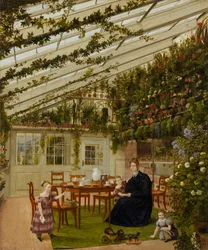 Hr. Westfals familie i konservatoriet, 1836