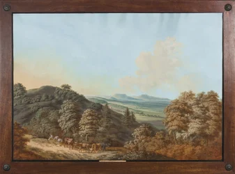 Coburg eller Thüringen: "Ved Coburg efter de samme bjerge", ca.1800