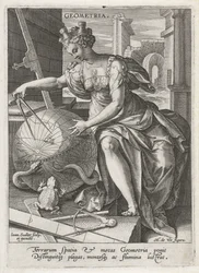 Geometri Geometri (titel på objekt) De syv liberale kunster (artes liberales) (serietitel)