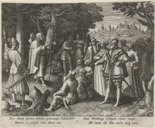 Sankt Sebaldus af Nürnberg som eneboer Eremitternes dydige liv (serietitel) Trophaeum vitae solitariae (serietitel)