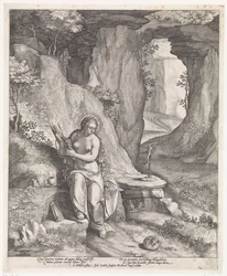 Maria Magdalene i en hule