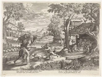 Set hilser på Adam, når han vender tilbage fra marken Historien om Sets familie / Bedømme de gode og de dårlige (serietitel) Bonorum et Malorum consensio (serietitel)