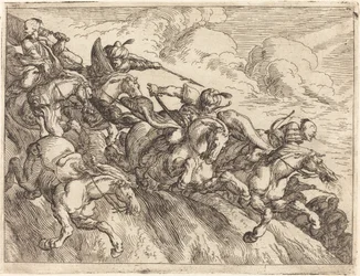 Forskellige kampes luner, 1635.