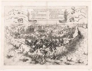 Slaget ved Oosterweel, 1567 Pugna ad Osteruelam, Margarita Parmensi Gubernatrice. 1567 (titel på objekt)